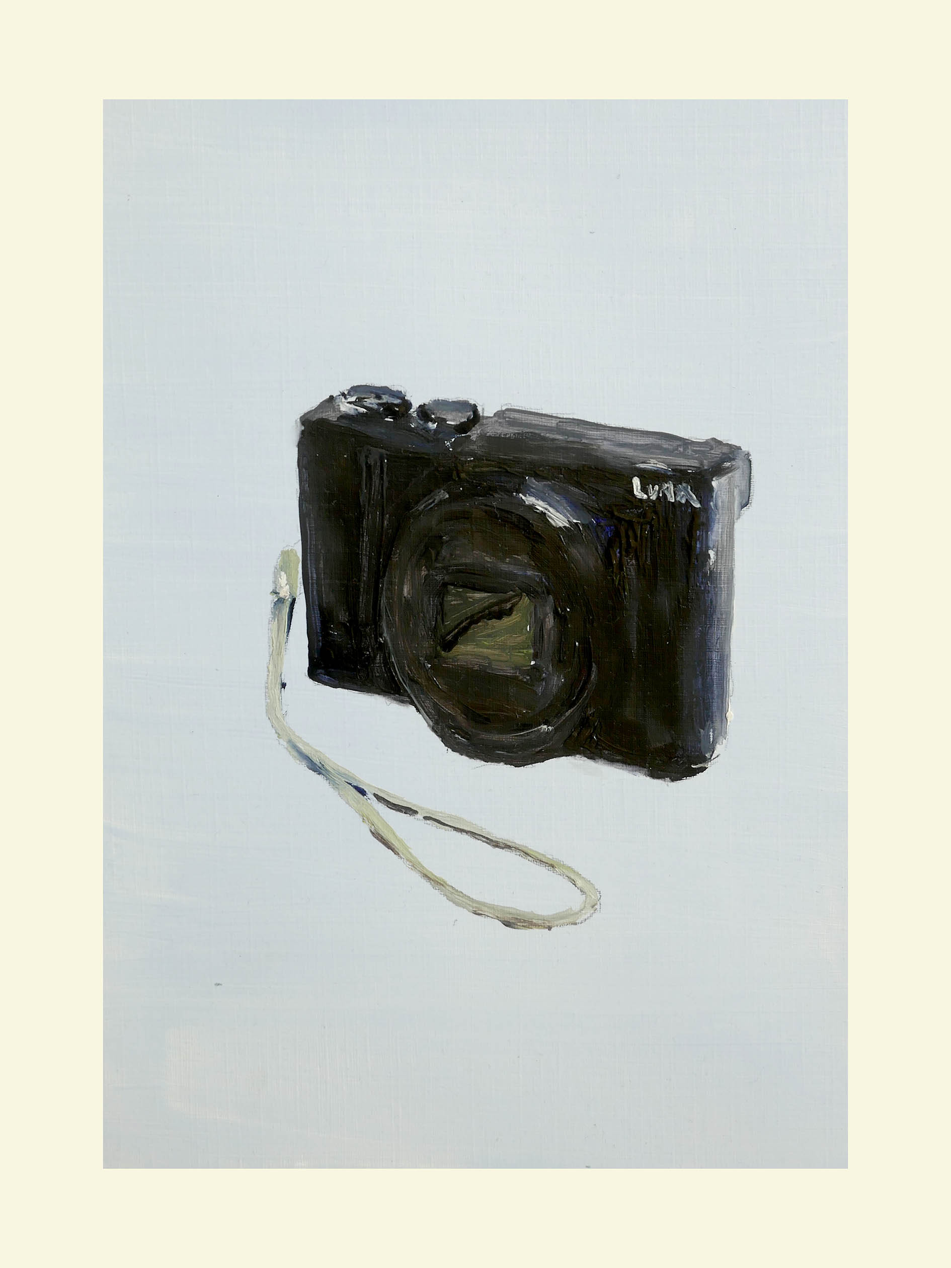 <em>Portrait en creux (recherche d’une anthologie) </em>, 2020, 33x24 cm, acrylic on paper.