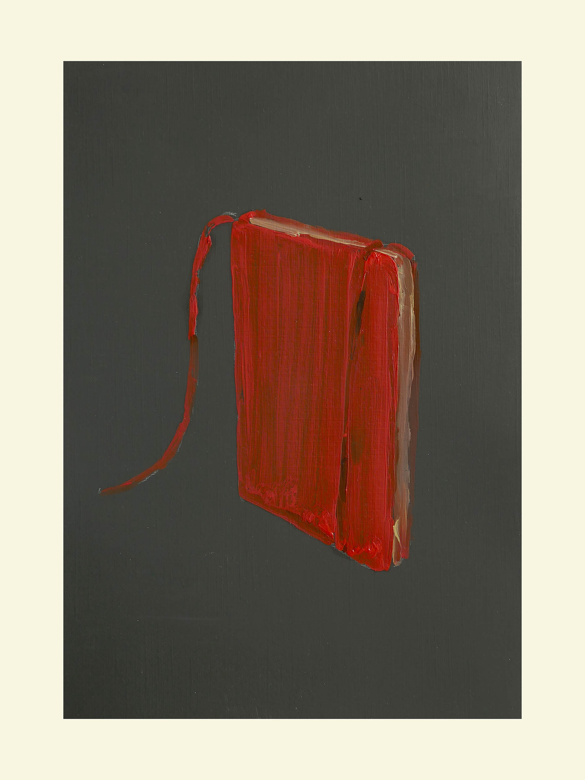 <em>Portrait en creux (recherche d’une anthologie) </em>, 2020, 33x24 cm, acrylic on paper.