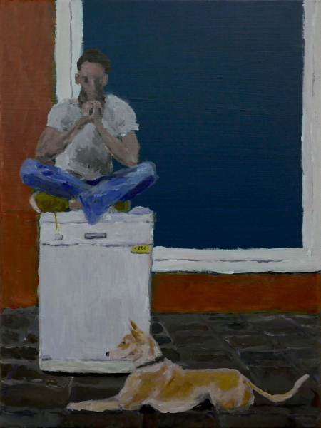 <em>Le monochrome le socle et la statue</em>, 2017.